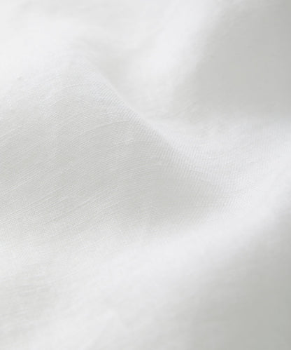 Todd Snyder Slim Sea Soft Irish Linen Point Collar Shirt in White White