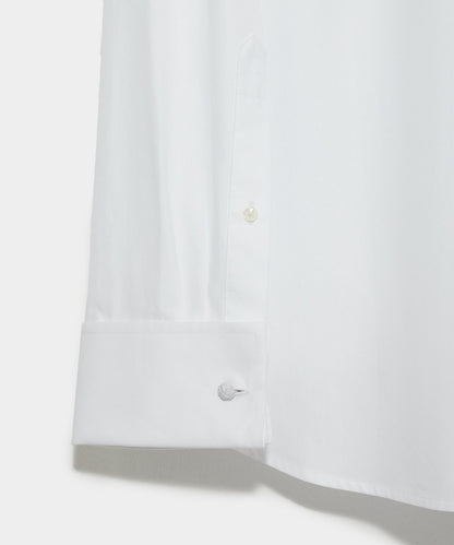 Todd Snyder Slim Fit Pique Bib Tuxedo Dress Shirt in White White