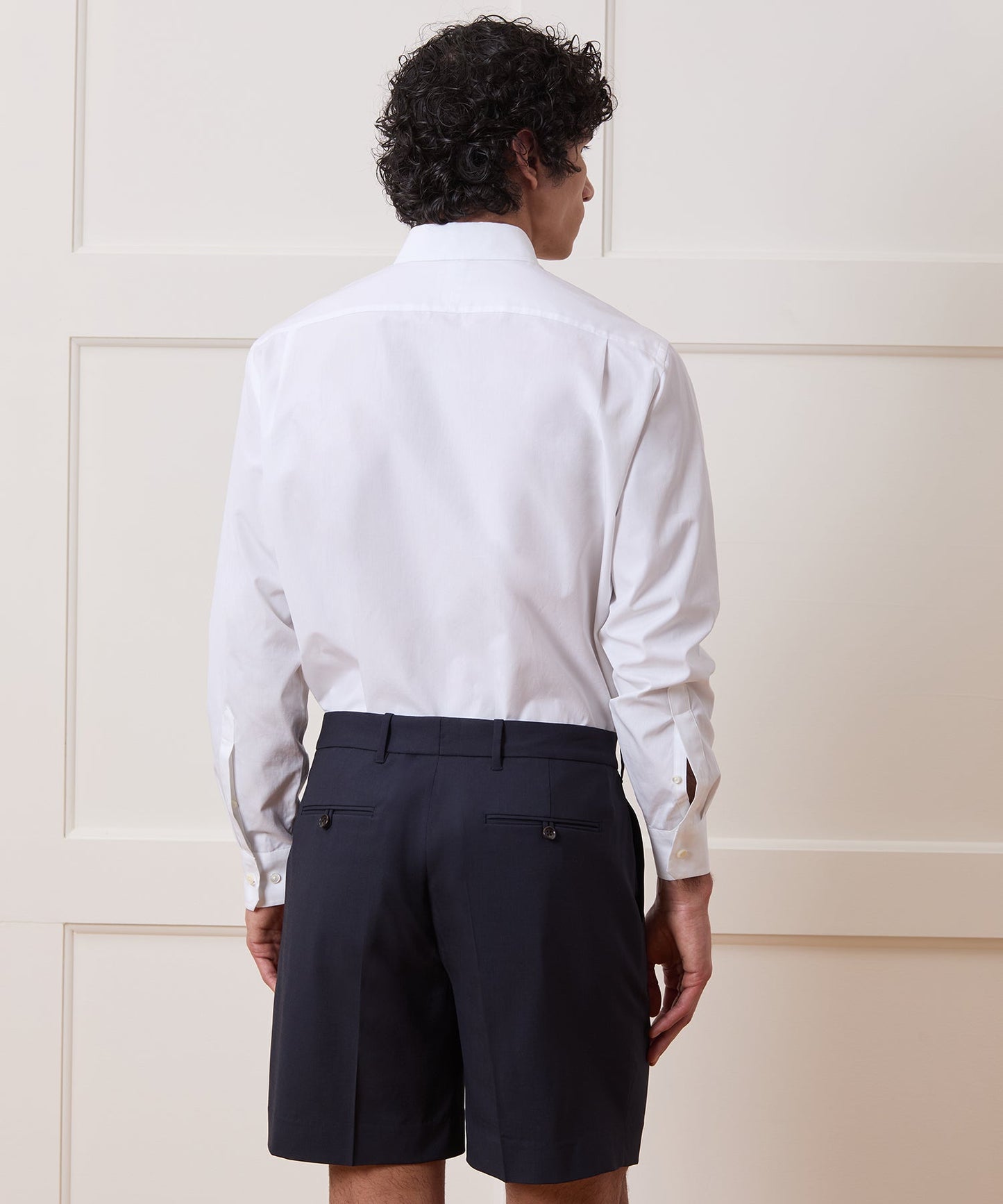 Todd Snyder Slim Fit Cotton Poplin Button-Down Collar Dress Shirt in White White