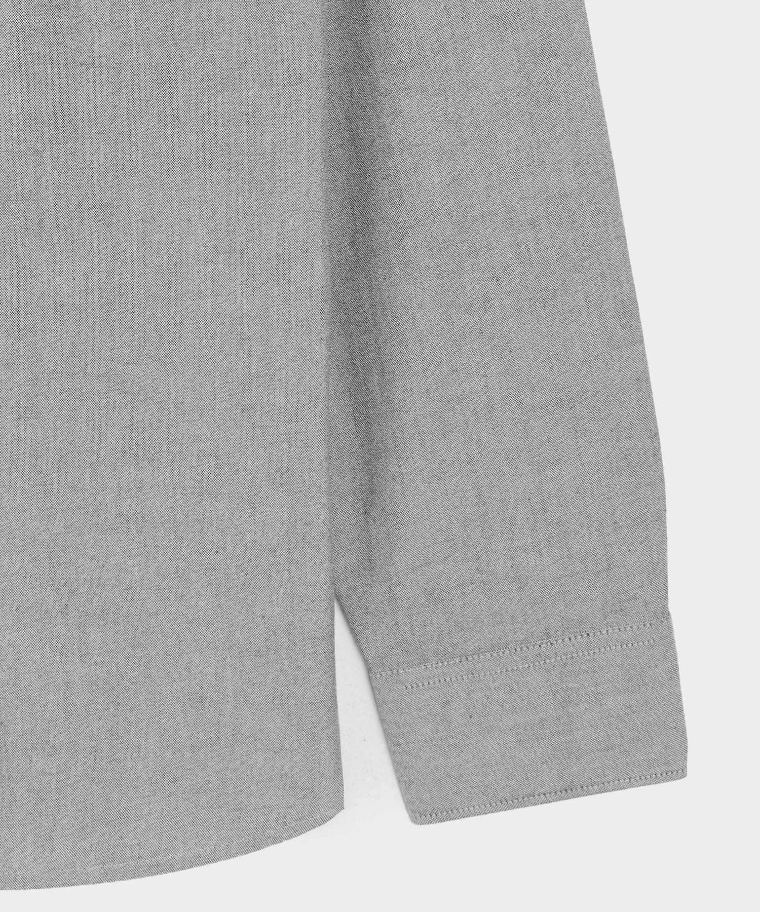 Todd Snyder Oxford Cloth Big Shirt in Charcoal Charcoal