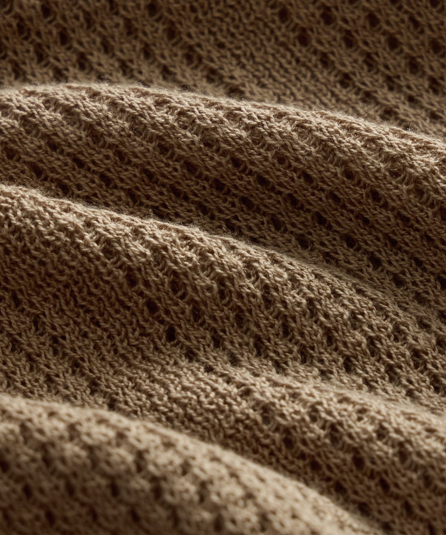Todd Snyder Harbor Montauk Sweater Polo in Sand Sand