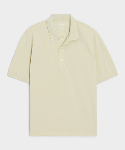 Todd Snyder Cotton Pique Polo in Mint Tea Mint Tea