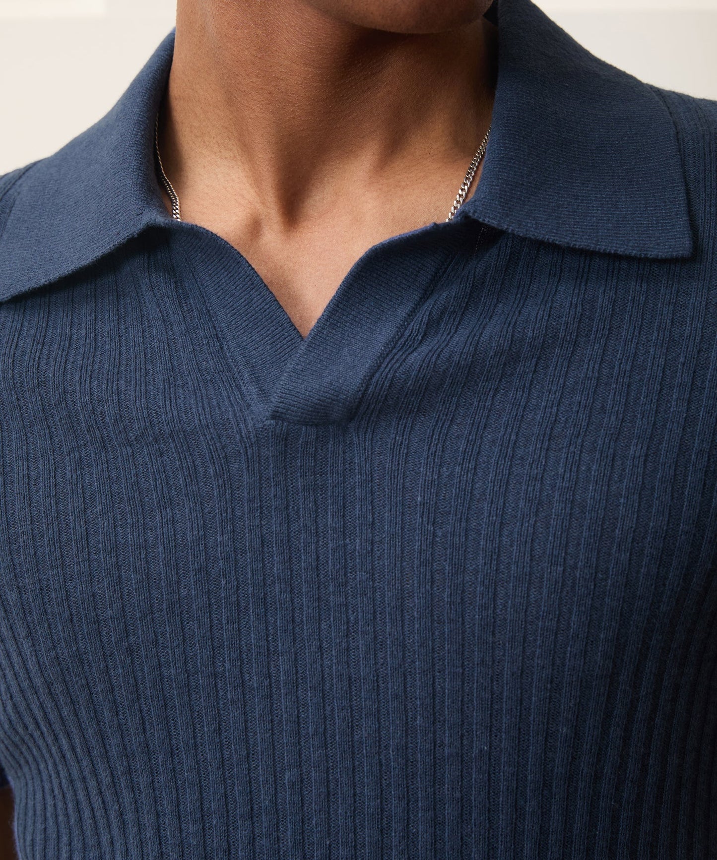 Todd Snyder Tide Montauk Sweater Polo in Classic Navy Classic Navy