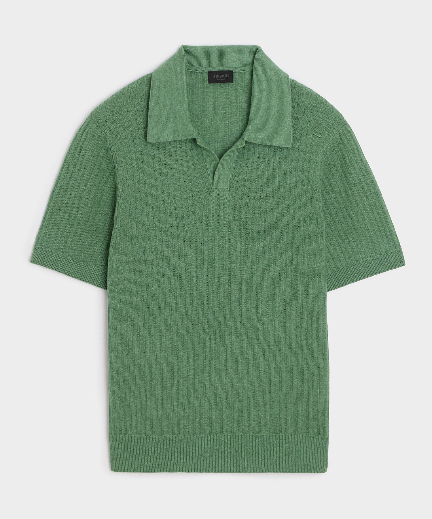 Todd Snyder Tide Montauk Sweater Polo in Mariner Slate Mariner Slate