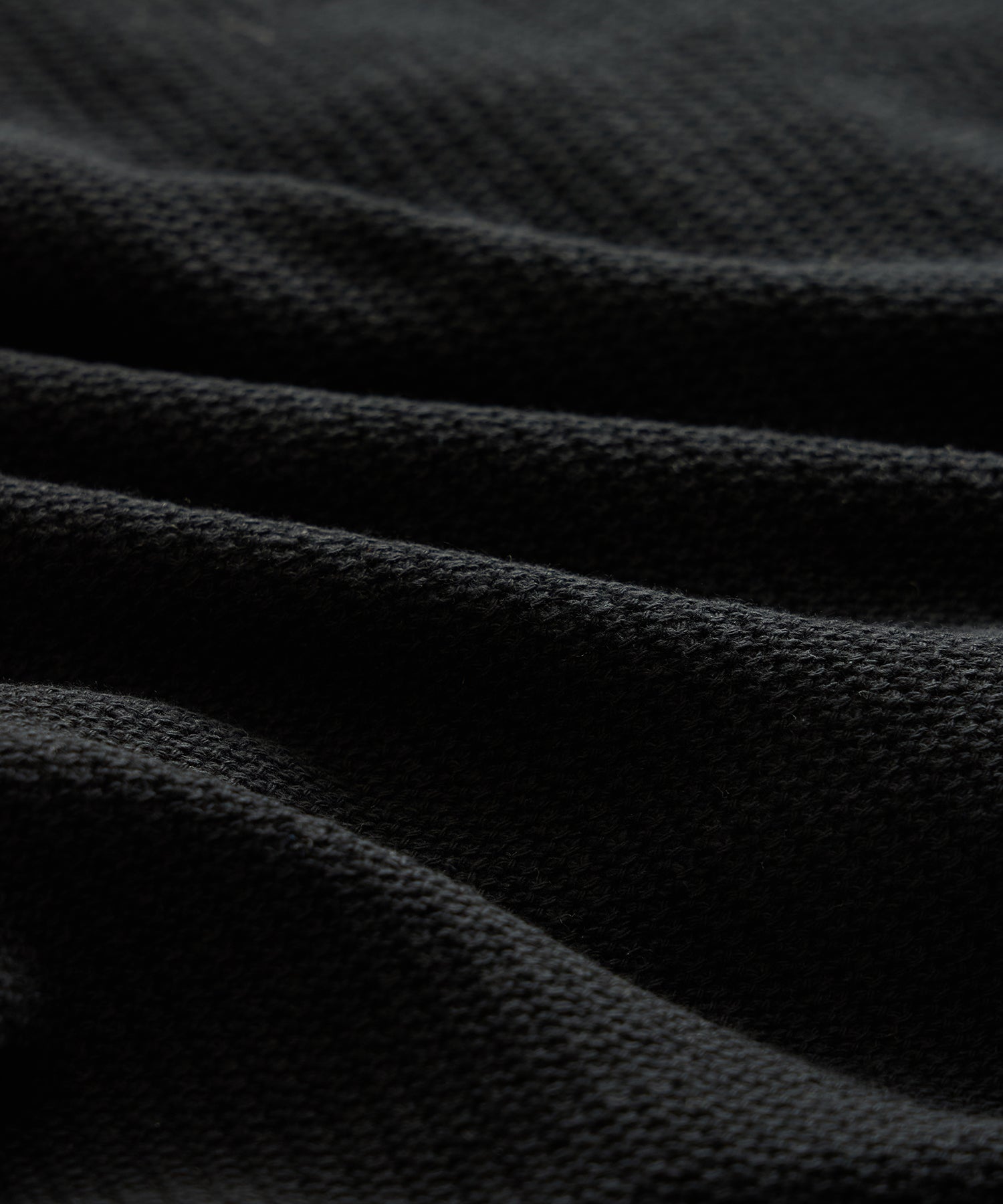 Todd Snyder Reef Zip-Up Polo in Black Black