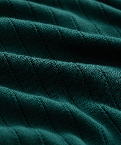 Todd Snyder Hemingway Polo in Teal Noir Teal Noir