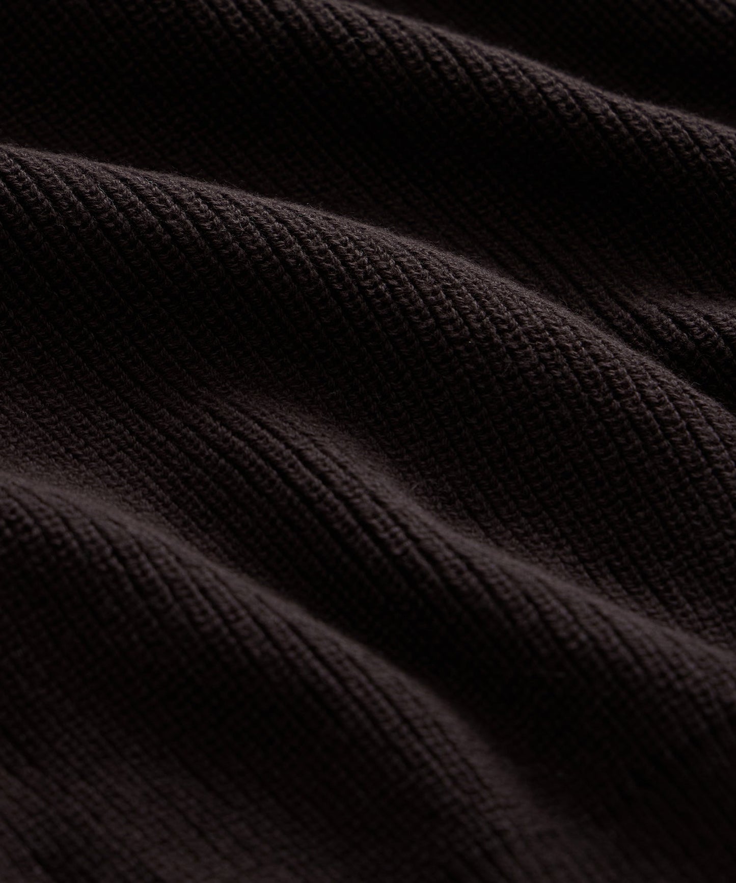 Todd Snyder Beechwood Sweater Polo in Caviar Caviar