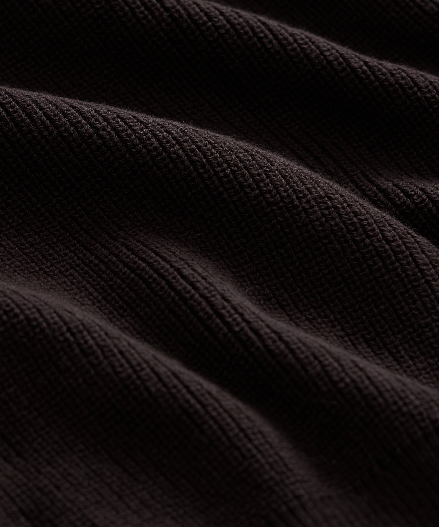 Todd Snyder Beechwood Sweater Polo in Caviar Caviar