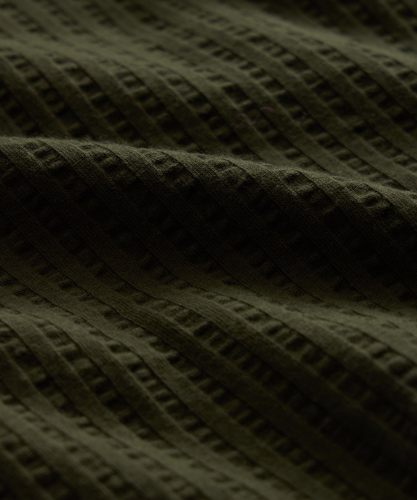 Todd Snyder Knit Seersucker Shirt in Earthbound Earthbound