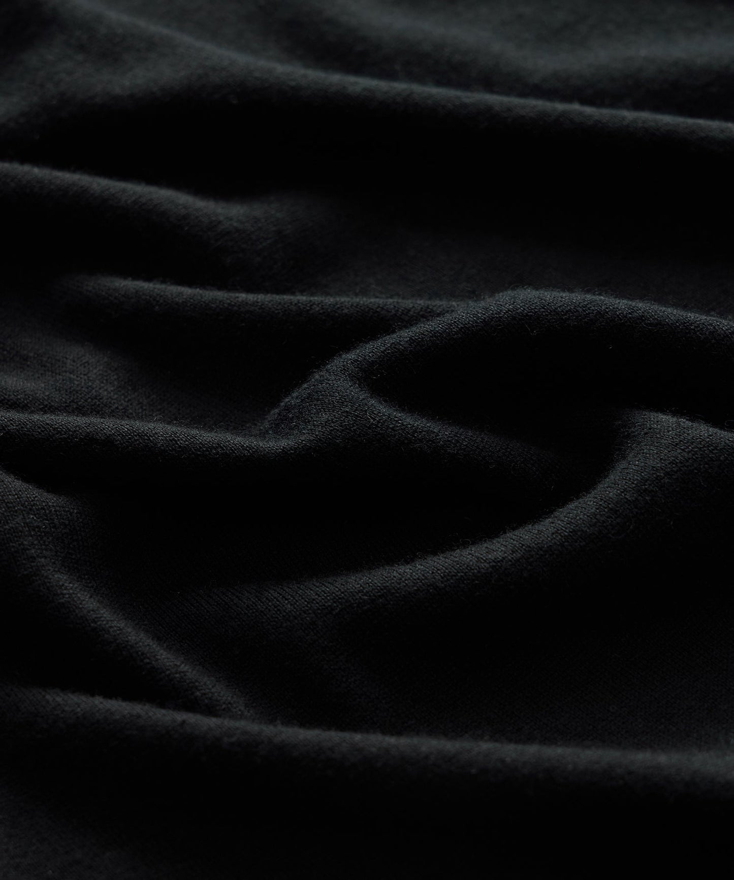 Todd Snyder Silk-Cashmere Montauk Sweater Polo in Black Black