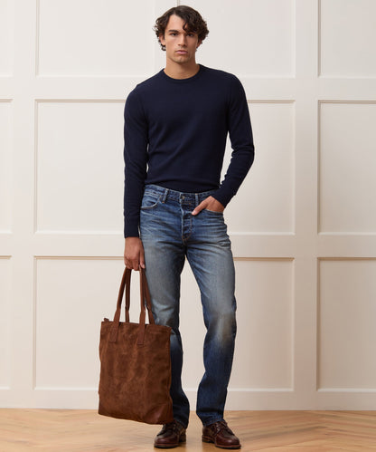 Todd Snyder Cashmere Crewneck in Navy Navy