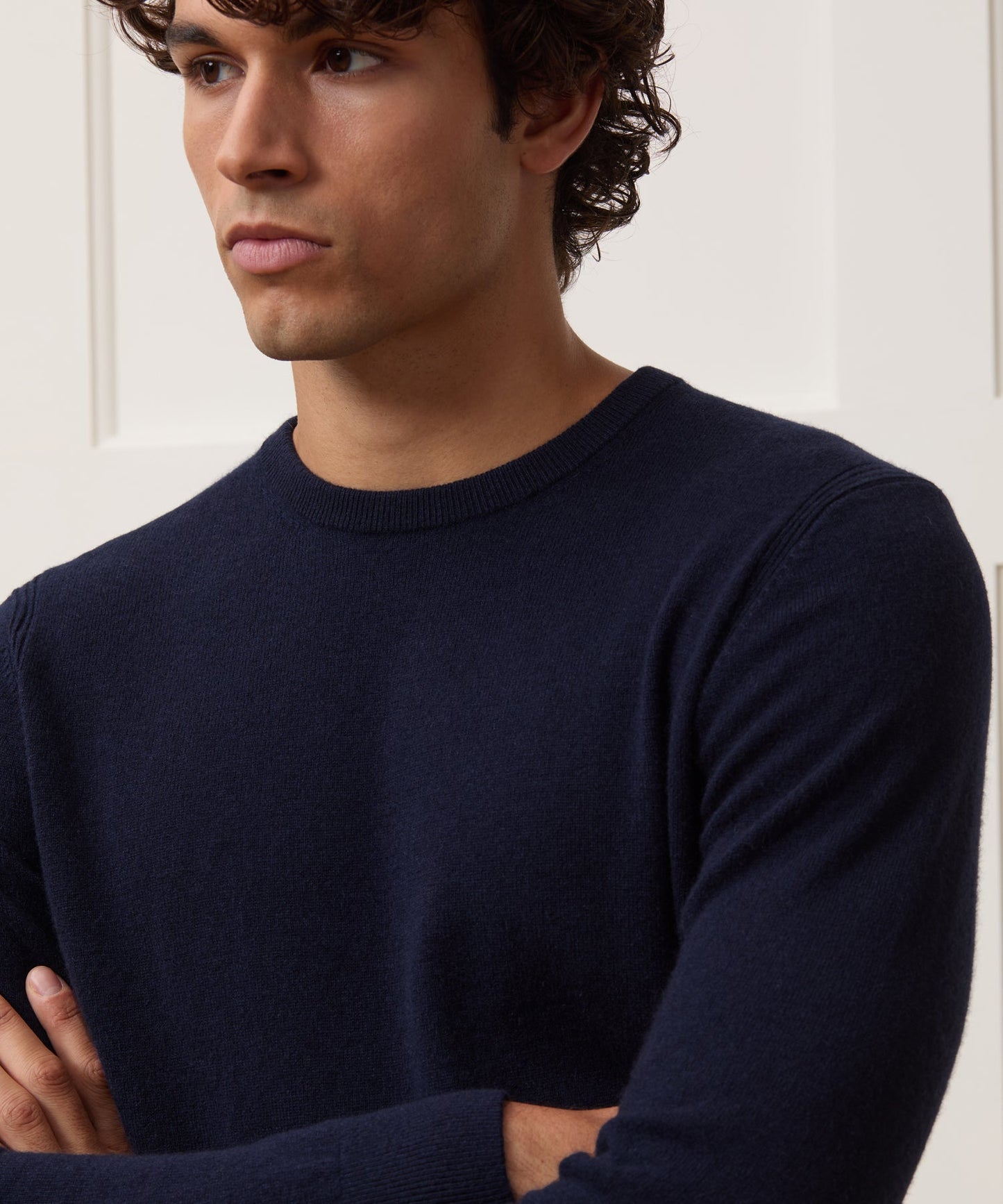Todd Snyder Cashmere Crewneck in Navy Navy