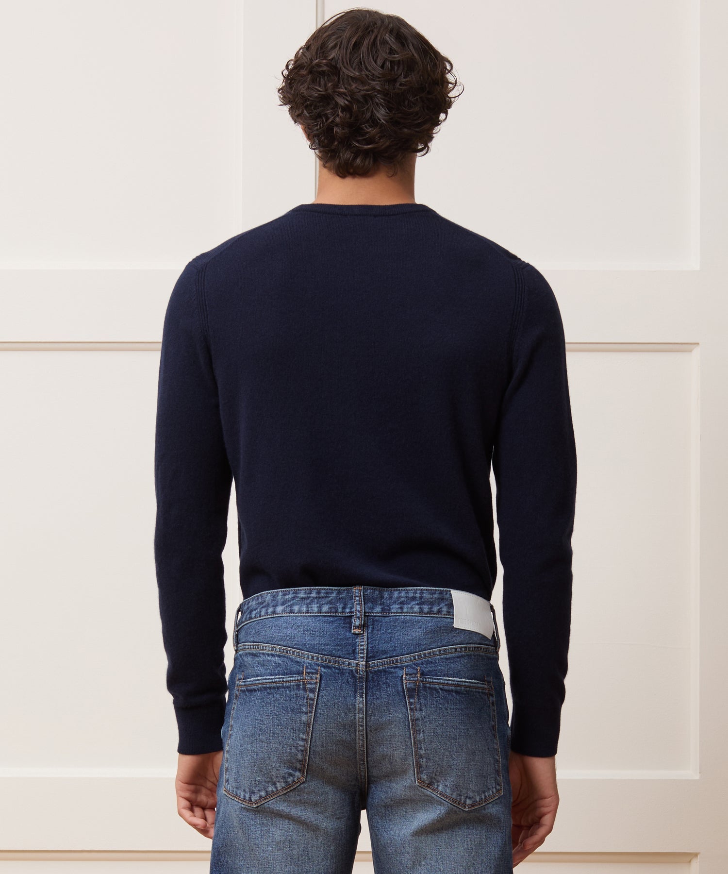Todd Snyder Cashmere Crewneck in Navy Navy