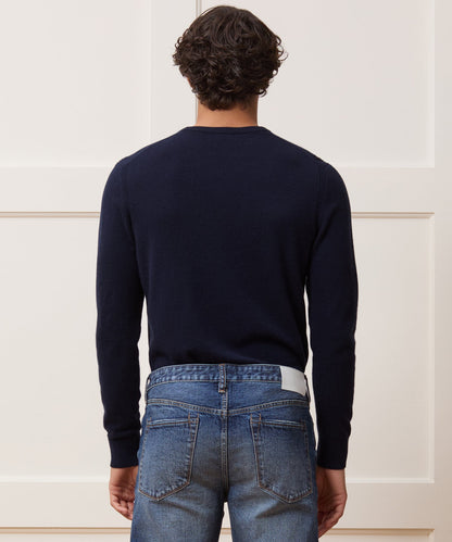 Todd Snyder Cashmere Crewneck in Navy Navy