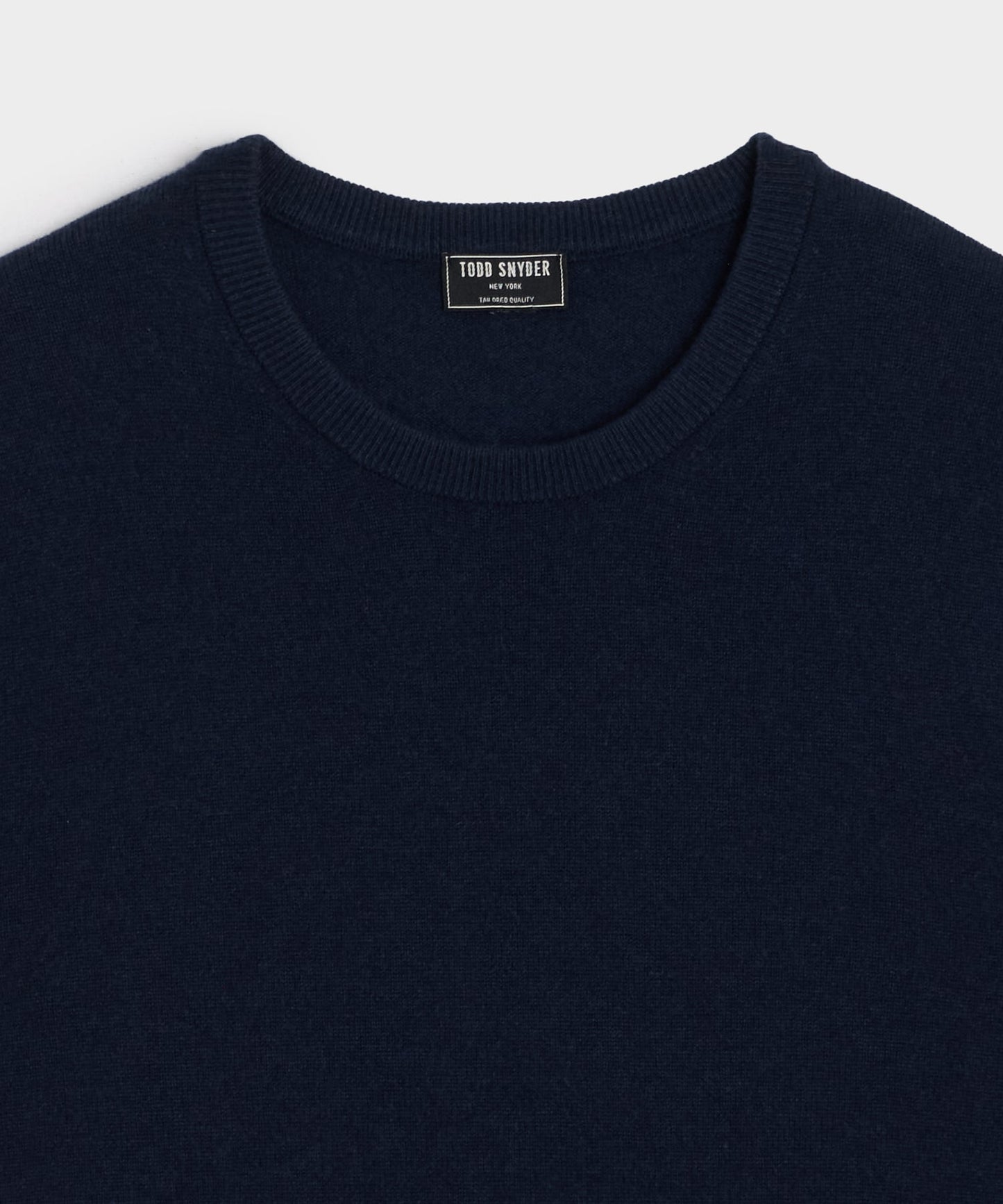 Todd Snyder Cashmere Crewneck in Navy Navy