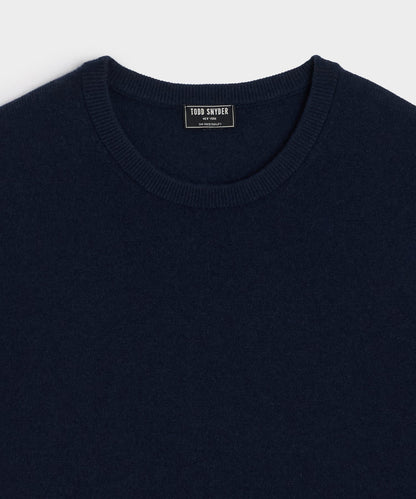 Todd Snyder Cashmere Crewneck in Navy Navy
