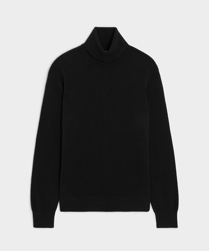 Todd Snyder Cashmere Turtleneck in Black Black