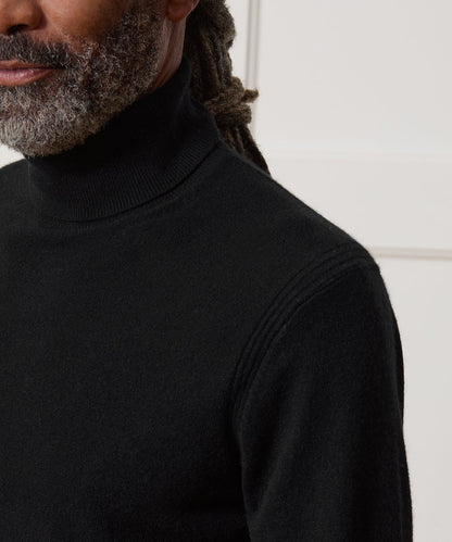 Todd Snyder Cashmere Turtleneck in Black Black