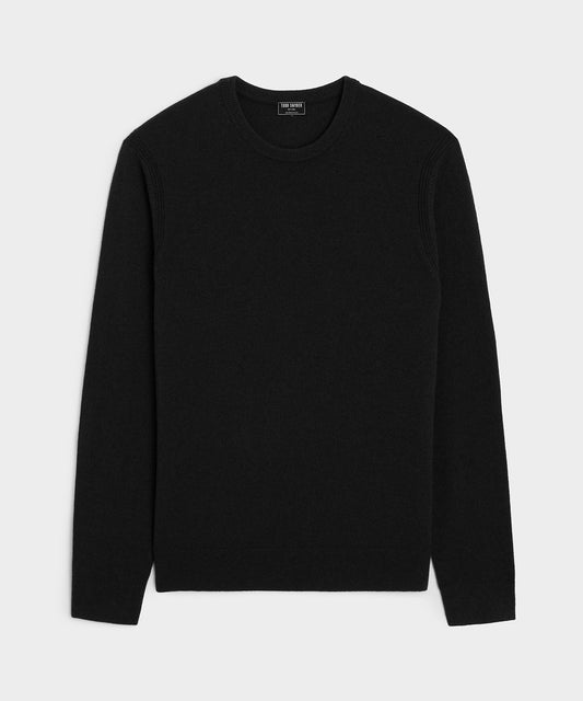 Todd Snyder Cashmere Crewneck in Black Black