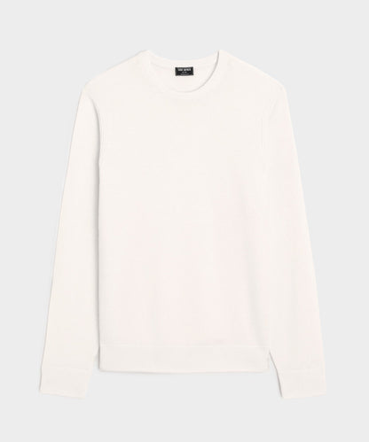 Todd Snyder Cashmere Crewneck in Off White Bisque