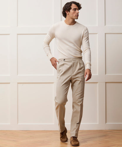 Todd Snyder Cashmere Crewneck in Off White Bisque