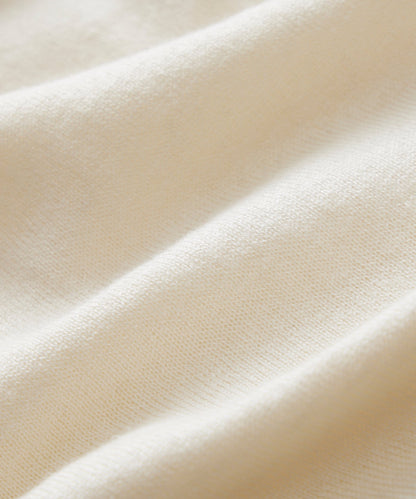 Todd Snyder Silk-Cashmere Crewneck Sweater in Off White Bisque