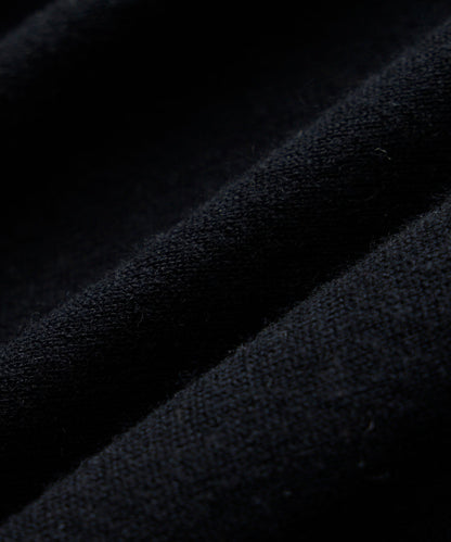 Todd Snyder Silk-Cashmere Tipped Sweater Polo in Black Black