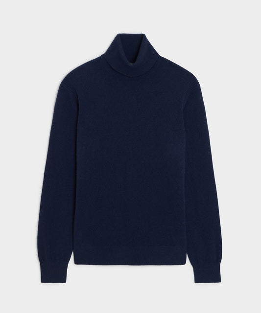 Todd Snyder Cashmere Turtleneck in Navy Navy