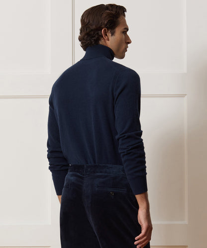 Todd Snyder Cashmere Turtleneck in Navy Navy