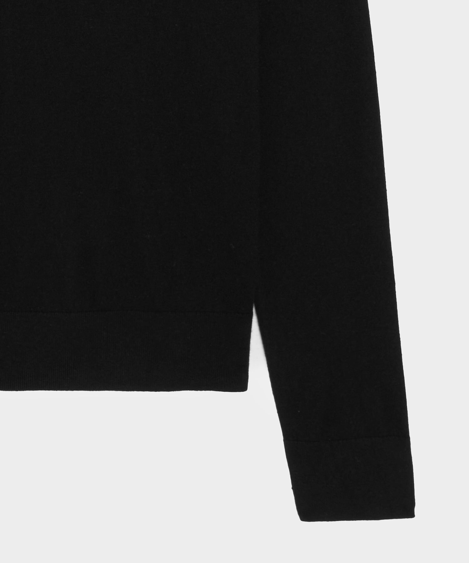 Todd Snyder Silk-Cashmere Turtleneck Sweater in Black Black