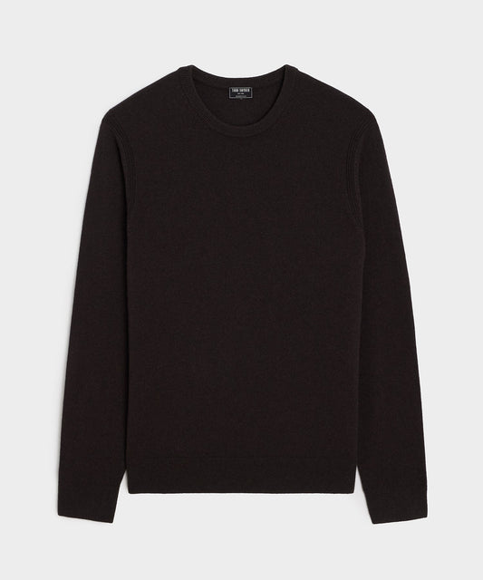 Todd Snyder Midweight Cashmere Crewneck in Espresso Bean Espresso Bean