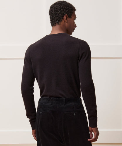 Todd Snyder Midweight Cashmere Crewneck in Espresso Bean Espresso Bean