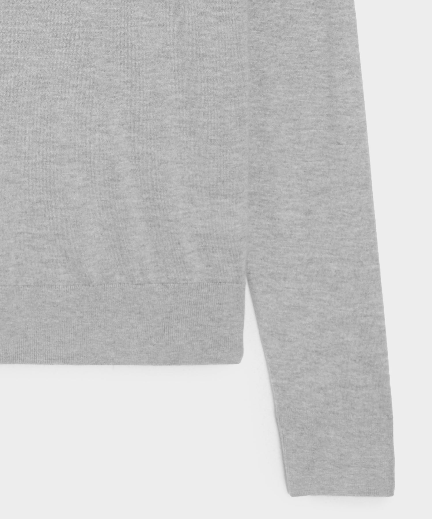 Todd Snyder Silk-Cashmere Turtleneck Sweater in Light Gray Heather Light Grey Heather