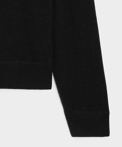Todd Snyder Midweight Cashmere Hoodie in Black Black