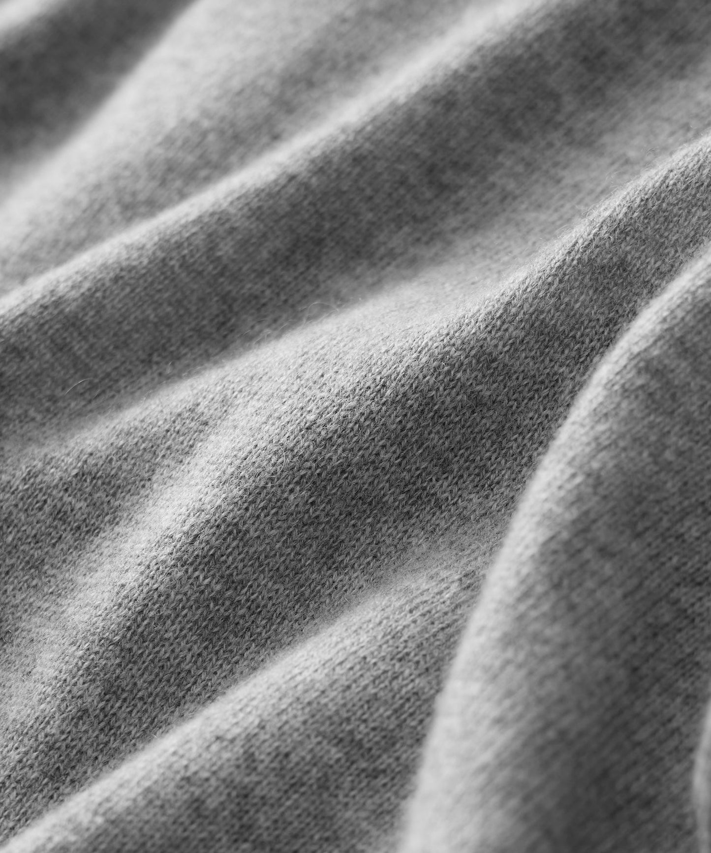 Todd Snyder Midweight Cashmere Quarter-Zip in Heather Gray Heather Grey