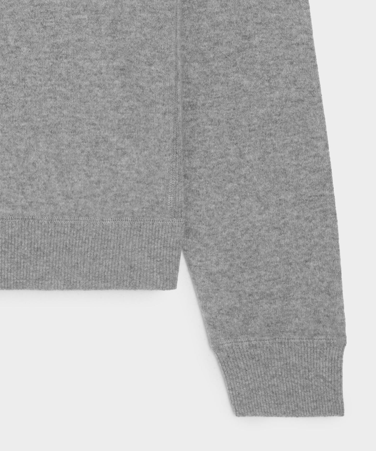 Todd Snyder Midweight Cashmere Hoodie in Gray Heather Grey Heather