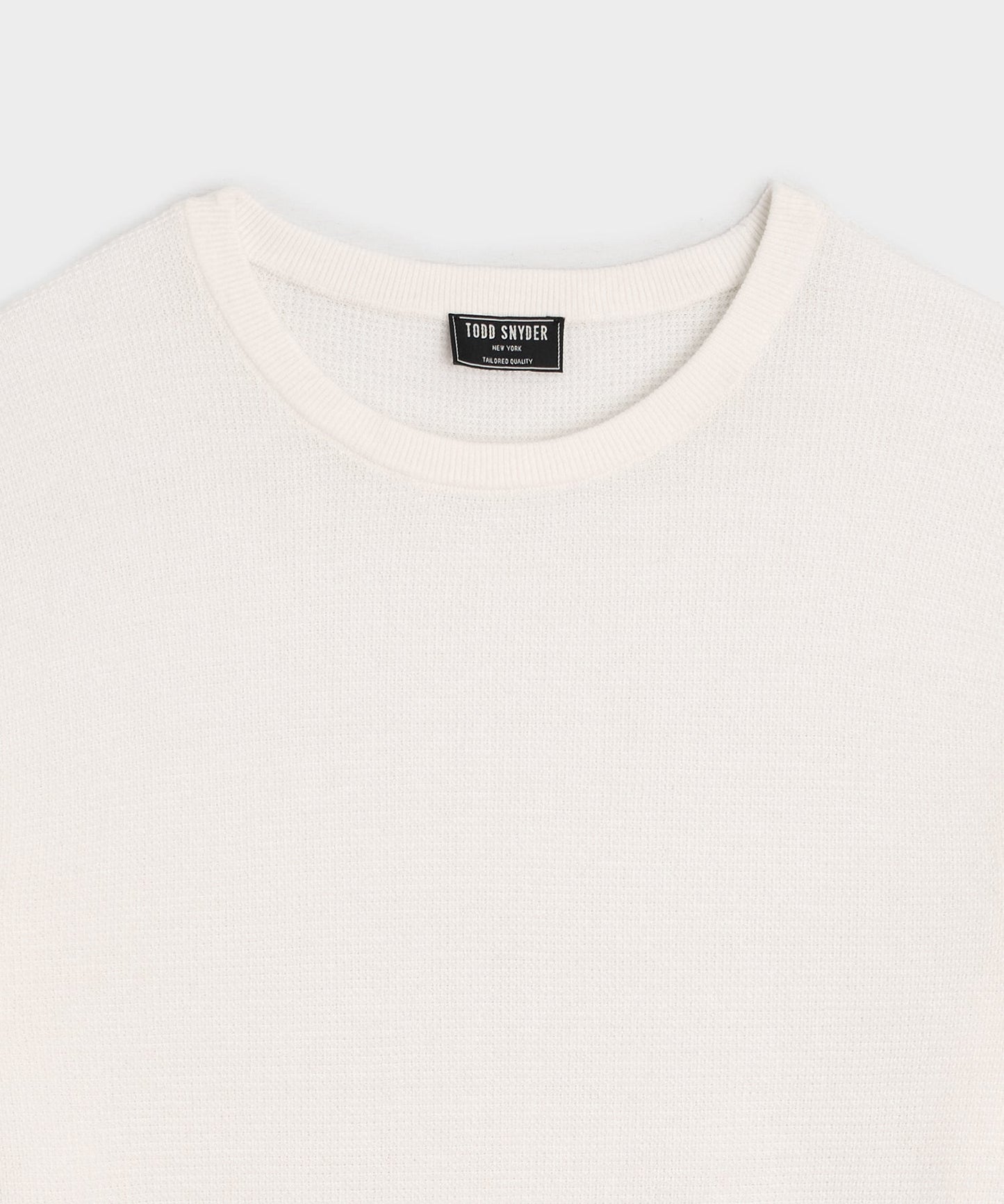 Todd Snyder Vista Crewneck Sweater in Bisque Bisque