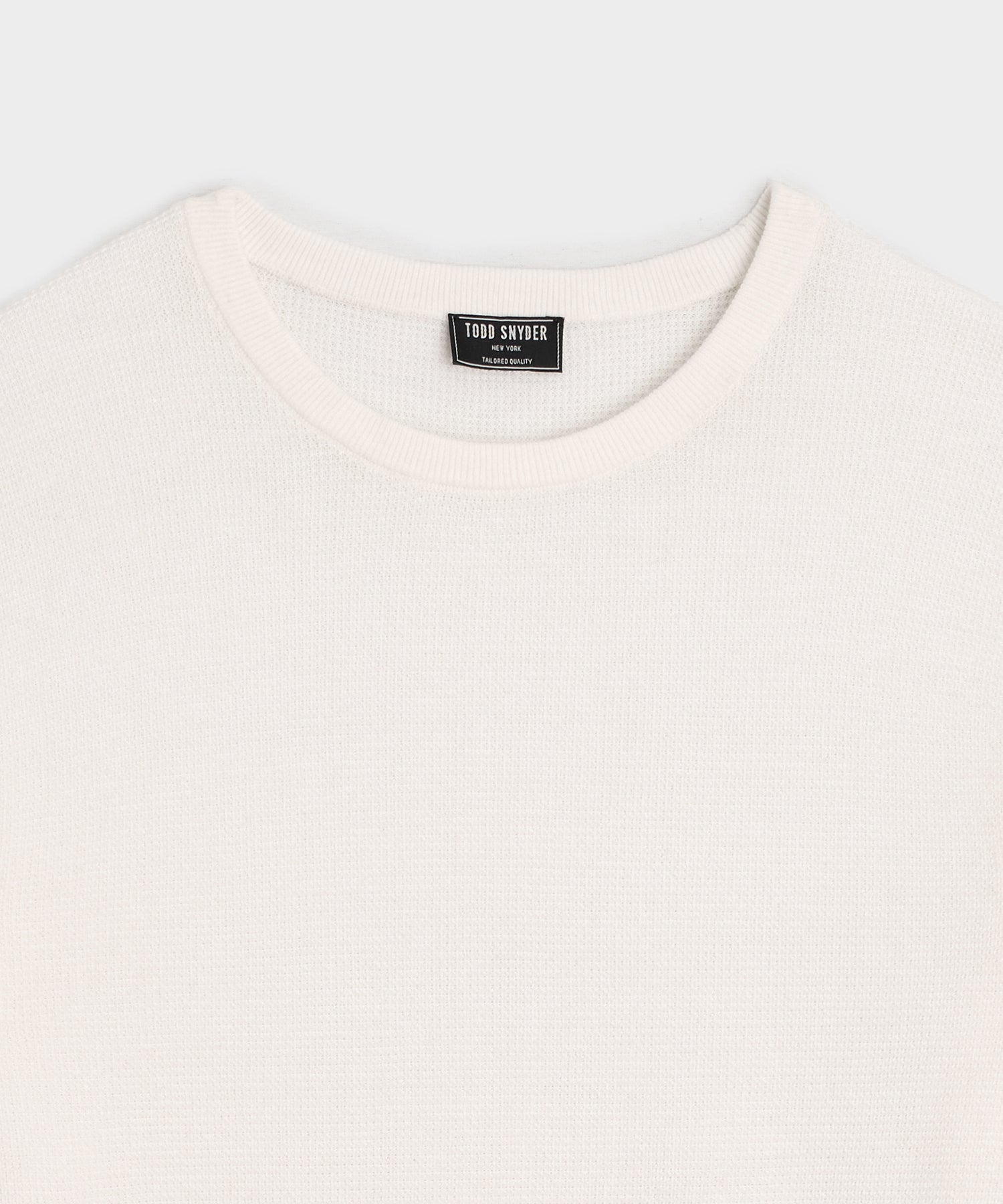 Todd Snyder Vista Crewneck Sweater in Bisque Bisque