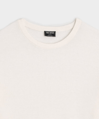 Todd Snyder Vista Crewneck Sweater in Bisque Bisque