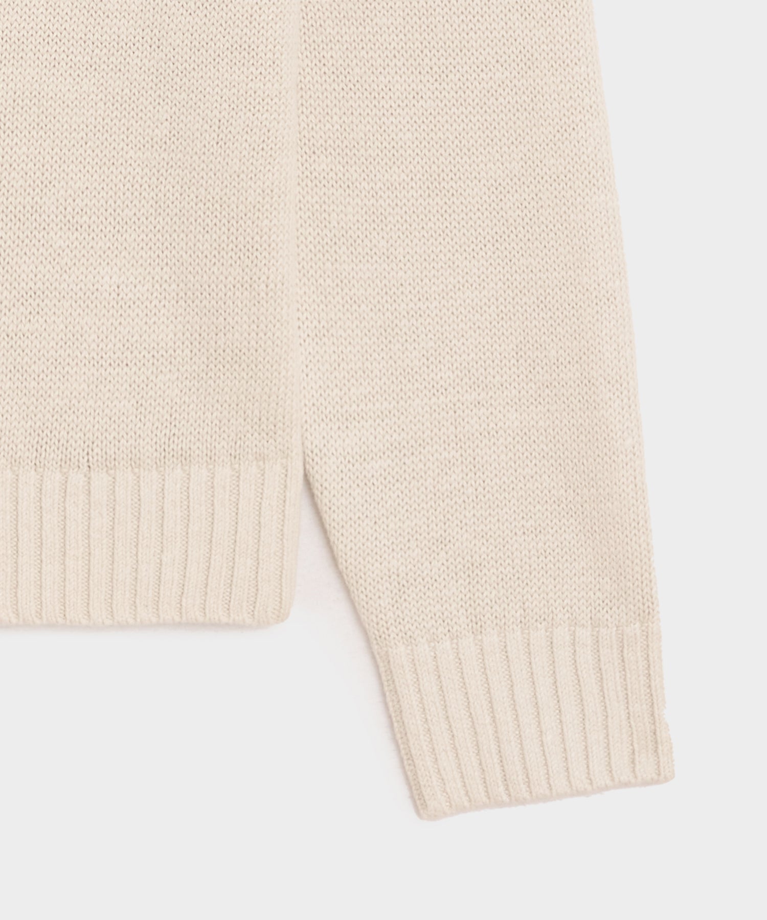Todd Snyder Linen Crewneck Sweater in Bisque Bisque