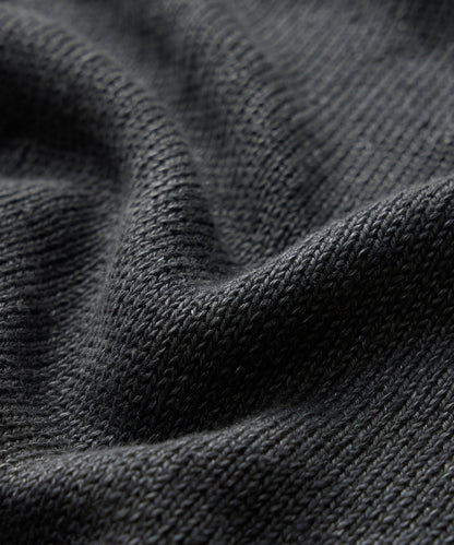 Todd Snyder Linen Crewneck Sweater in Faded Black Faded Black