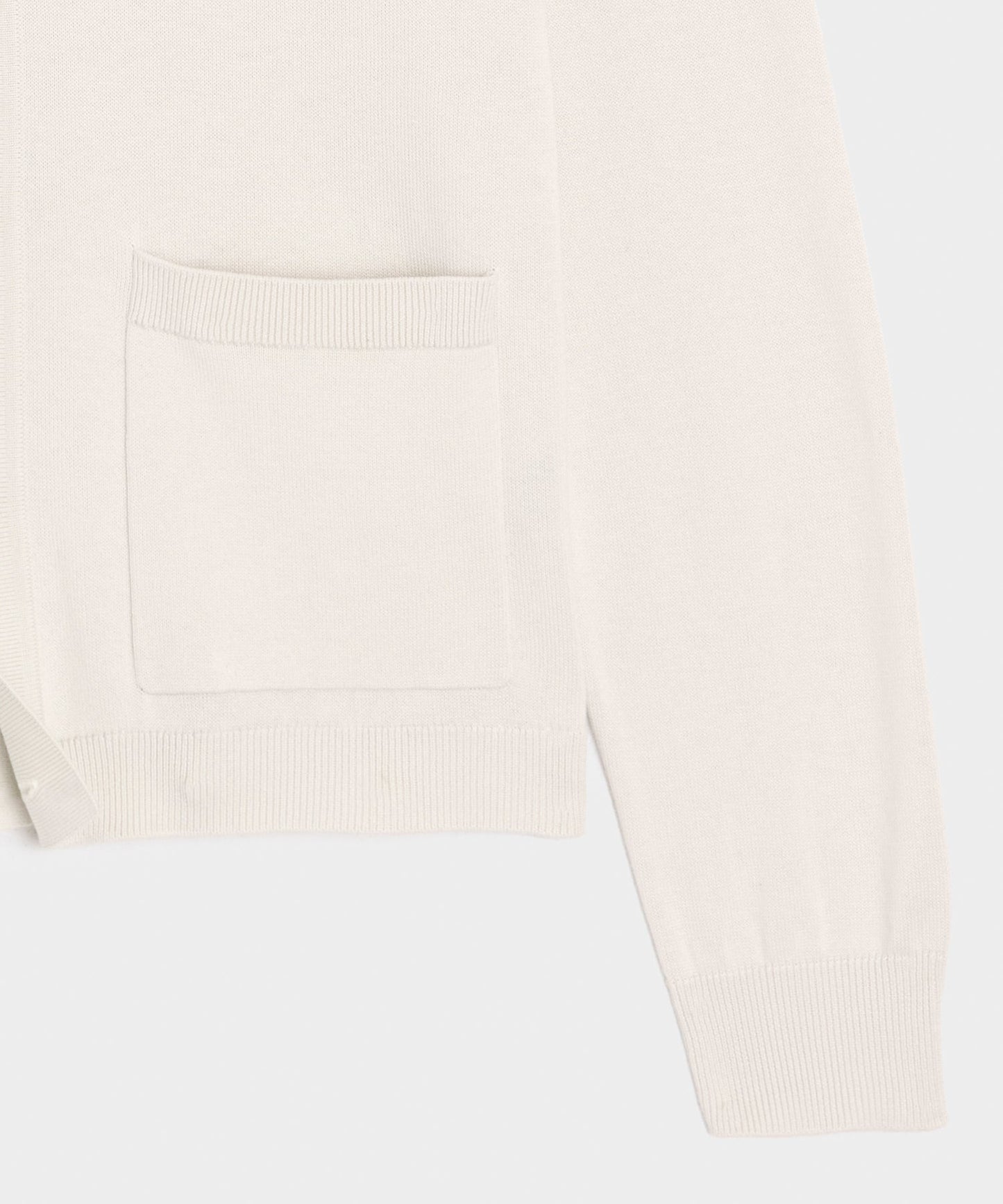 Todd Snyder Silk-Cotton Sweater Jacket in Bisque Bisque