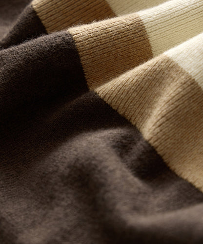Todd Snyder Sedona Sweater Polo in Caviar Caviar
