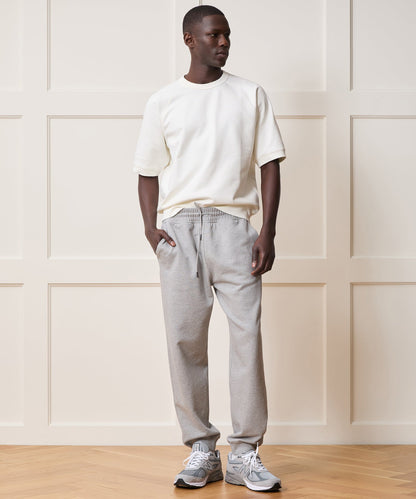 Todd Snyder Foundation Short-Sleeve Sweatshirt in Bisque Bisque