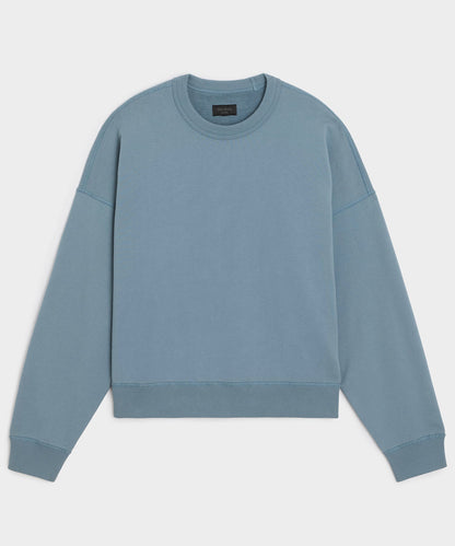 Todd Snyder Soho Sweatshirt in Blue Ridge Blue Ridge