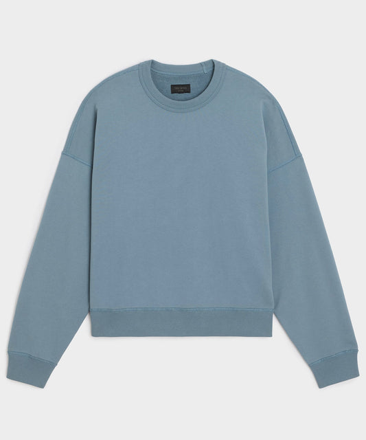 Todd Snyder Soho Sweatshirt in Blue Ridge Blue Ridge