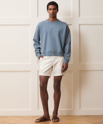 Todd Snyder Soho Sweatshirt in Blue Ridge Blue Ridge