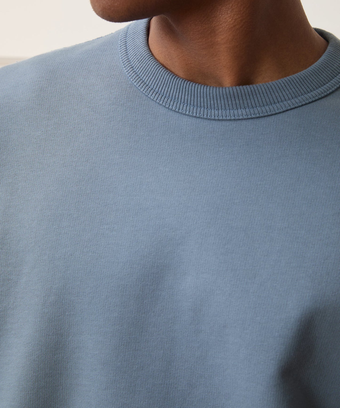 Todd Snyder Soho Sweatshirt in Blue Ridge Blue Ridge