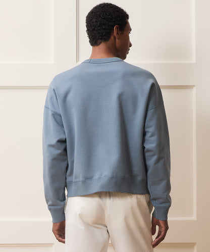 Todd Snyder Soho Sweatshirt in Blue Ridge Blue Ridge