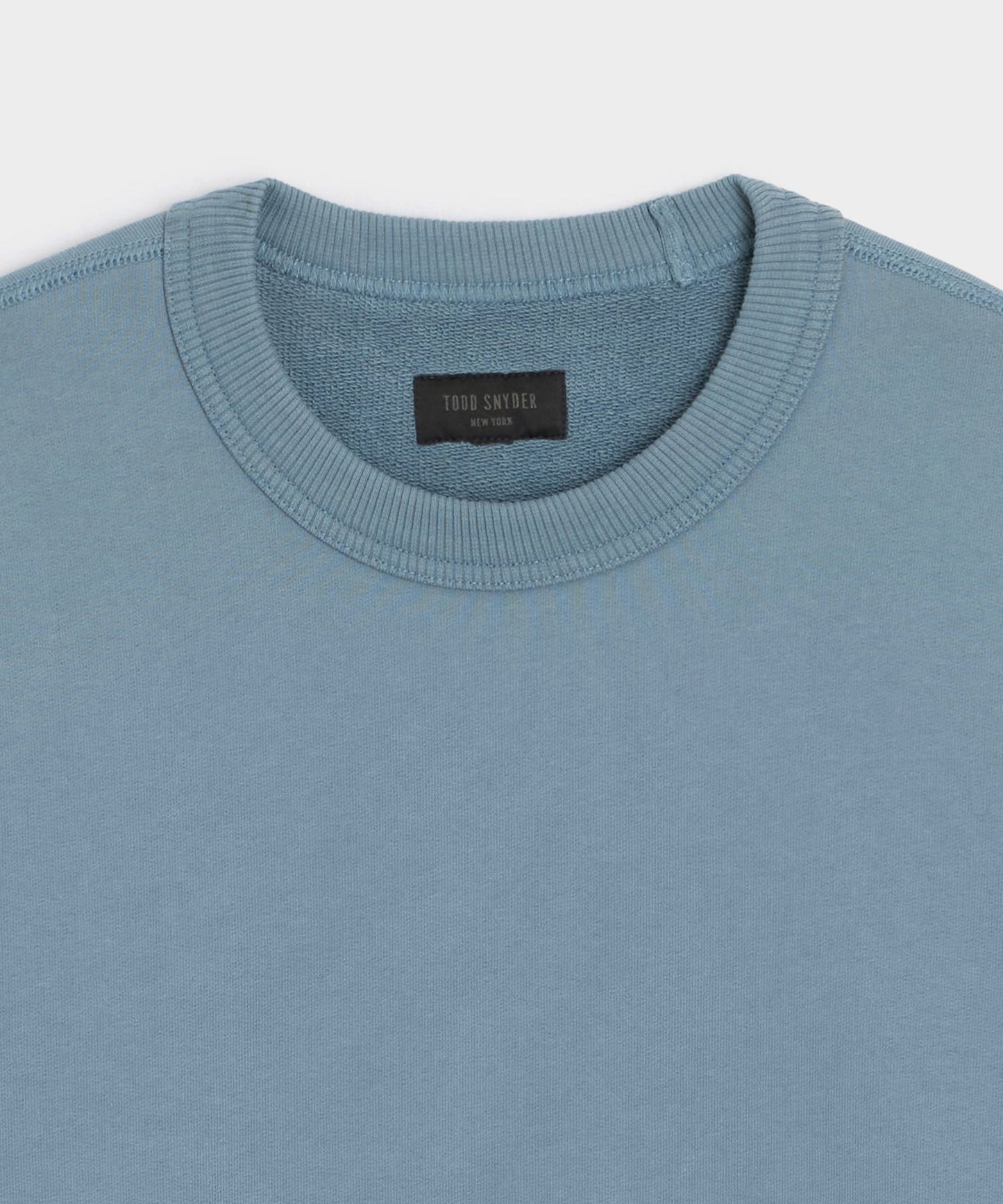 Todd Snyder Soho Sweatshirt in Blue Ridge Blue Ridge